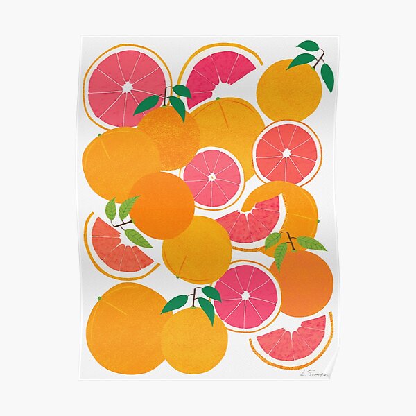 Grapefruit Harvest Poster