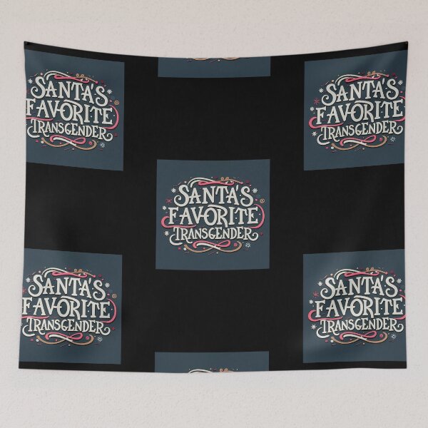 Item preview, Humorous Christmas Gift: Santa's Favorite Transgender designed and sold by randomorder.