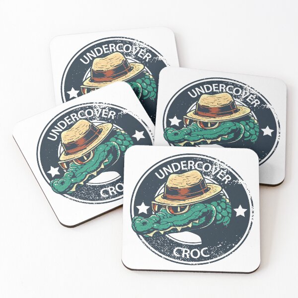Item preview, Undercover croc logo designed and sold by damomonkey.