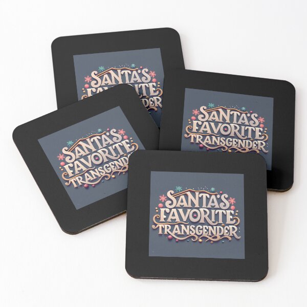 Item preview, Humorous Christmas Gift: Santa's Favorite Transgender designed and sold by randomorder.