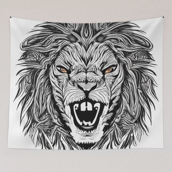 Item preview, king of the jungle,vector styles designed and sold by Hubert  GrafikaExpressArtistry.