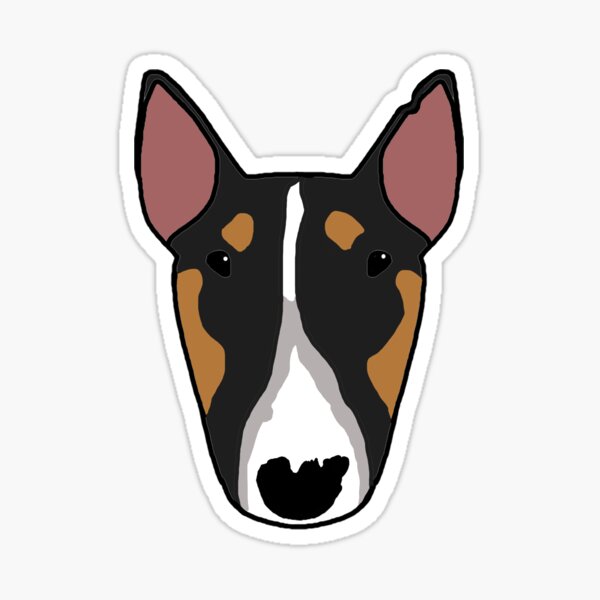 Item preview, Zeppelin The Bull Terrier designed and sold by emilydevineart.