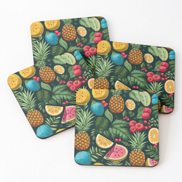 Item preview, Tropical Fruits pattern seamless 2 designed and sold by Tem‑Tip of pen.