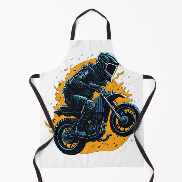 Item preview, Motocross rider designed and sold by BearsAndSkulls.