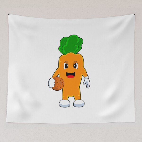 Item preview, Carrot Basketball player Basketball designed and sold by Snabdesign84.