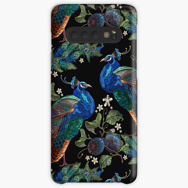 Embroidery peacocks Samsung Galaxy Snap Case