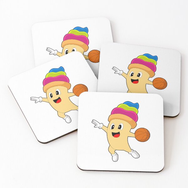 Item preview, Ice cream Basketball player Basketball designed and sold by Snabdesign84.