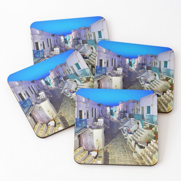Item preview, The Grand Rua of Folegandros designed and sold by Hercules Milas.