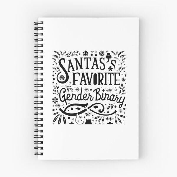 Item preview, Humorous Christmas Gift: Santa's Favorite Gender Binary designed and sold by randomorder.