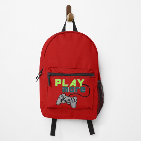 Item preview, Play More Gaming Remote Pixel Art Design designed and sold by Fun Funky Designs.