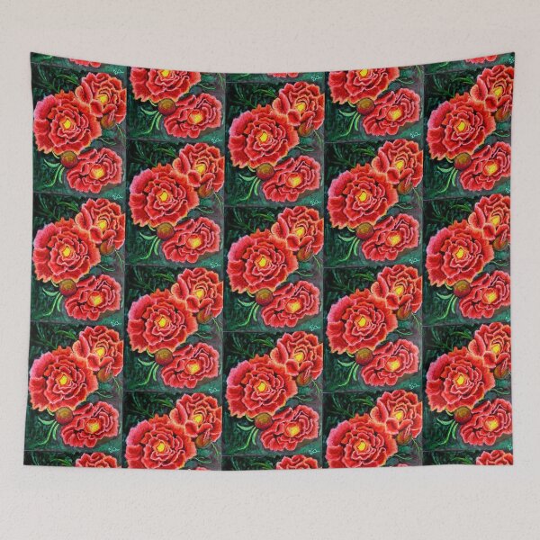 Item preview, Peonies at dusk designed and sold by Marcella Chapman.