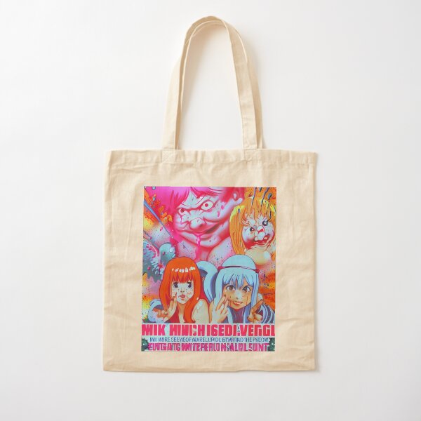 Angels Confront the Sniff Demon Cotton Tote Bag