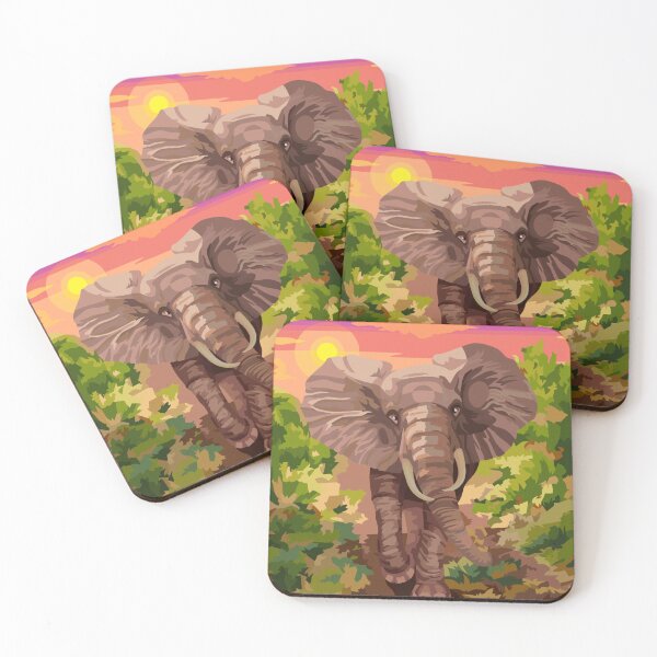 Item preview, Elephant Painting designed and sold by Black-Orc.