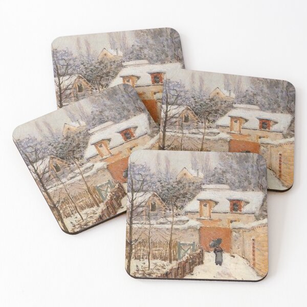 Item preview, Snow at Louveciennes by Alfred Sisley designed and sold by tomorrowsart.