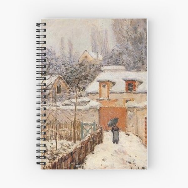 Item preview, Snow at Louveciennes by Alfred Sisley designed and sold by tomorrowsart.