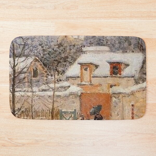 Item preview, Snow at Louveciennes by Alfred Sisley designed and sold by tomorrowsart.