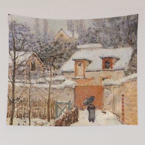 Item preview, Snow at Louveciennes by Alfred Sisley designed and sold by tomorrowsart.