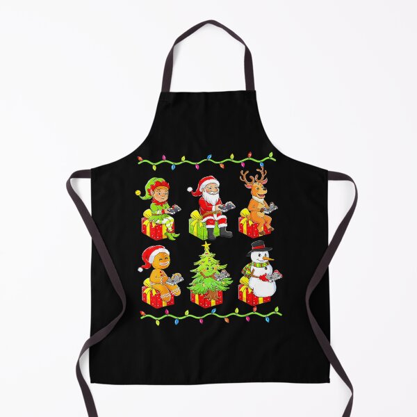 Item preview, Christmas Gamer Elf Santa Snowman designed and sold by bhawooliboloj.