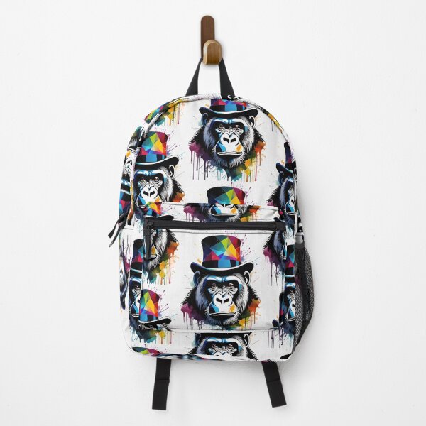 Item preview, Dapper Gorilla Multi Coloured Abstract designed and sold by Darren Wilkes.