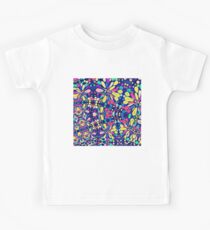 The flowers of the starry night sky Kids T-Shirt