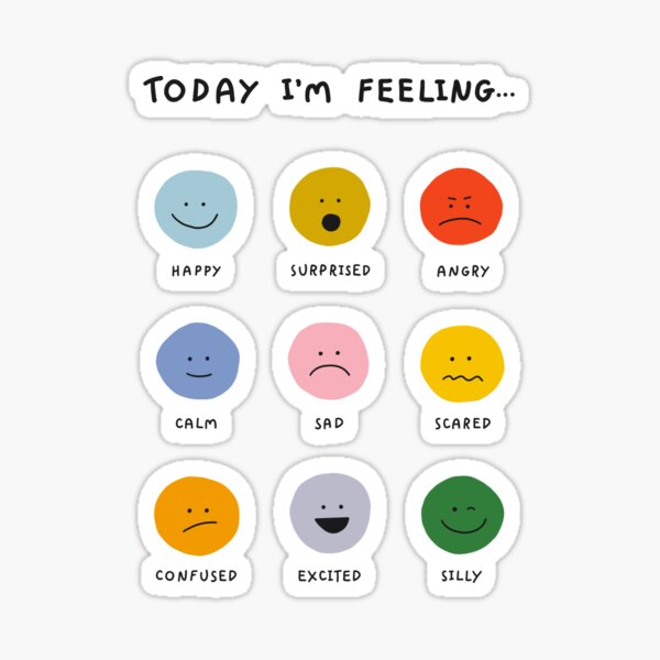 Item preview, Today I'm Feeling... Emotions  designed and sold by sleepycharis.