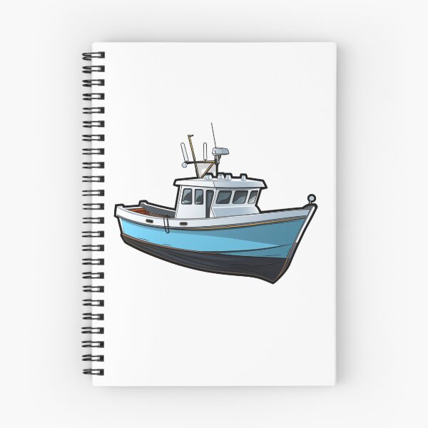 Item preview, Blue boat designed and sold by DiveIntoDesigns.