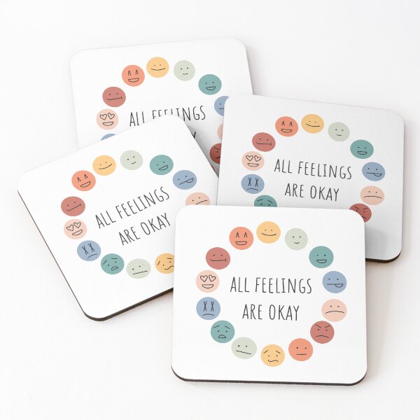 Item preview, All Feelings Are Okay designed and sold by sleepycharis.