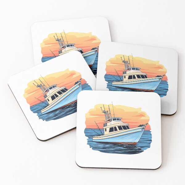 Item preview, Sunset boat designed and sold by DiveIntoDesigns.