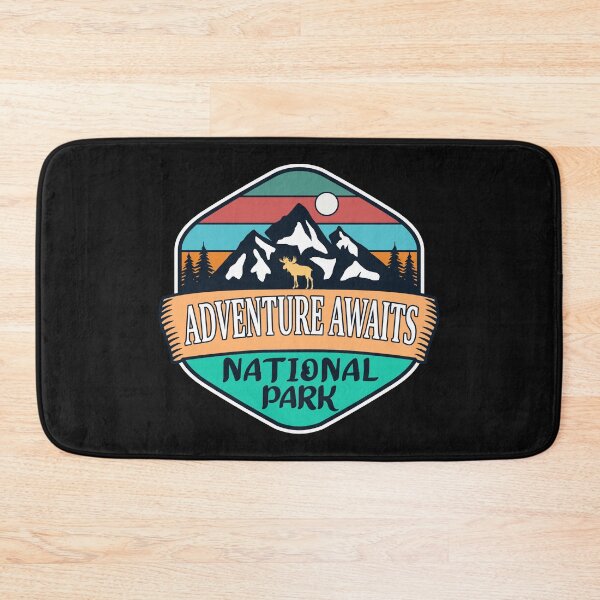 Item preview, Adventure Awaits National Park- Vintage designed and sold by nature-space.