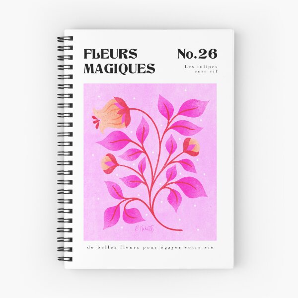 Item preview, Hot Pink and Peach Tulips designed and sold by RebeccaFlaherty.