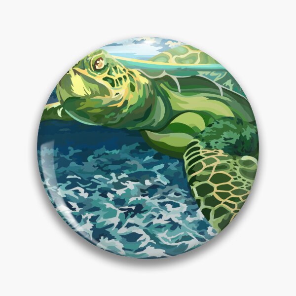 Item preview, Digital Turtle Painting designed and sold by Black-Orc.