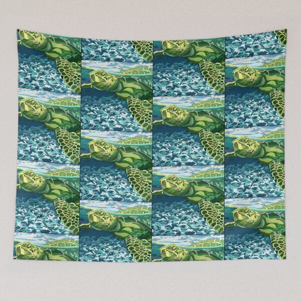 Item preview, Digital Turtle Painting designed and sold by Black-Orc.