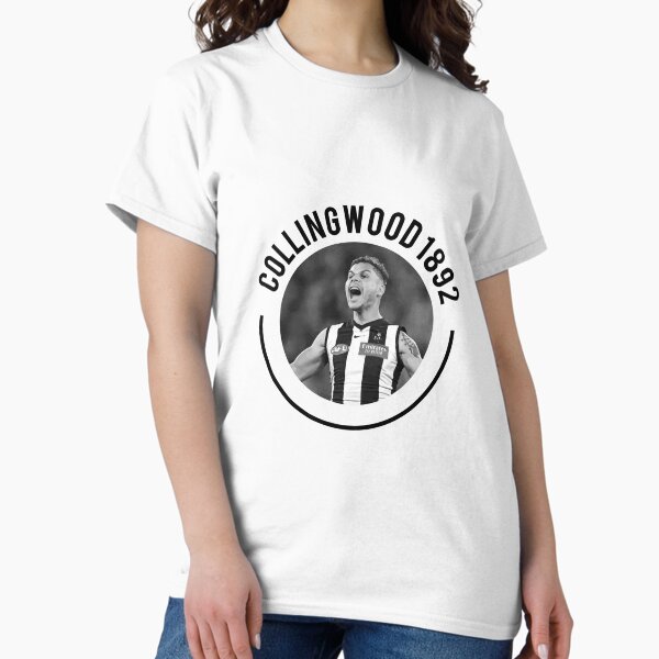 Vista previa del artículo con la obra «Diseño de camiseta de Collingwood», diseñado y vendido por U9IK.