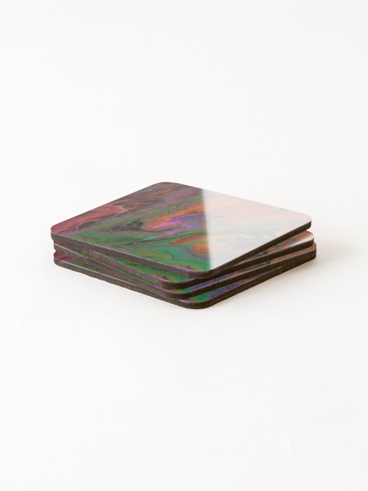 Thumbnail 4 of 5, Coasters (Set of 4), The Rising Context designed and sold by RadCreative.