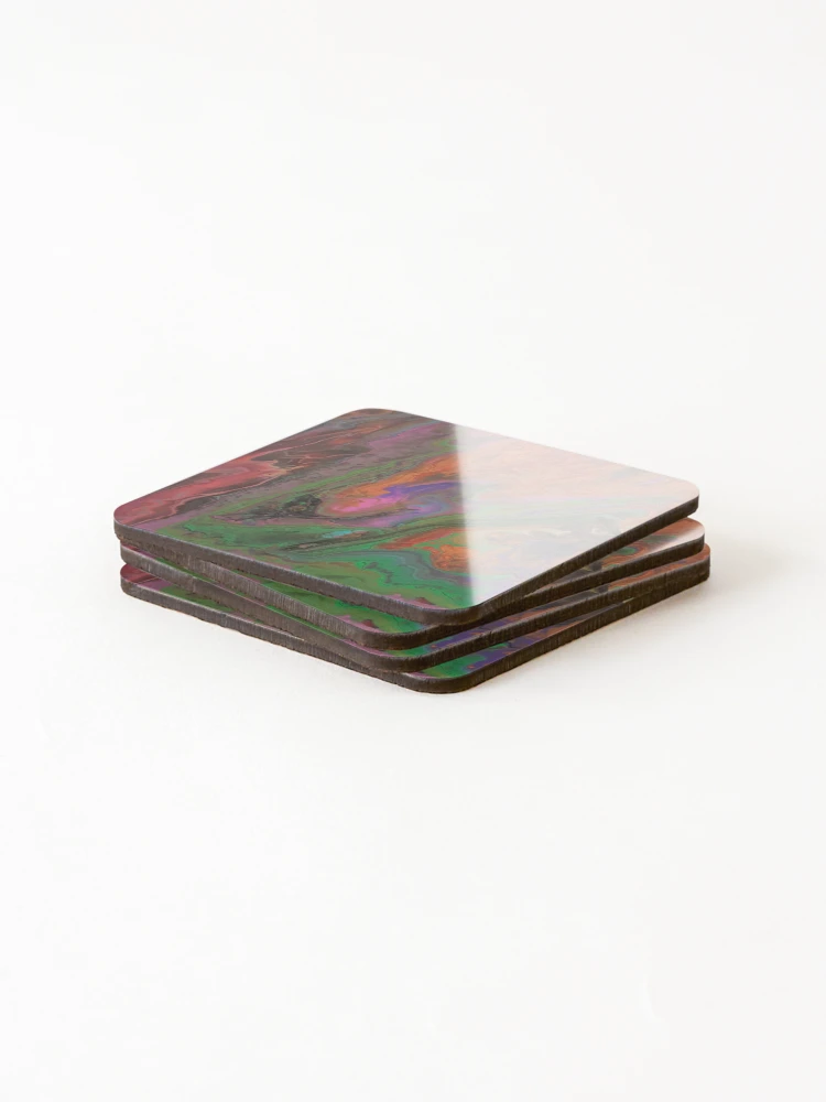 Thumbnail 4 of 5, Coasters (Set of 4), The Rising Context designed and sold by RadCreative.