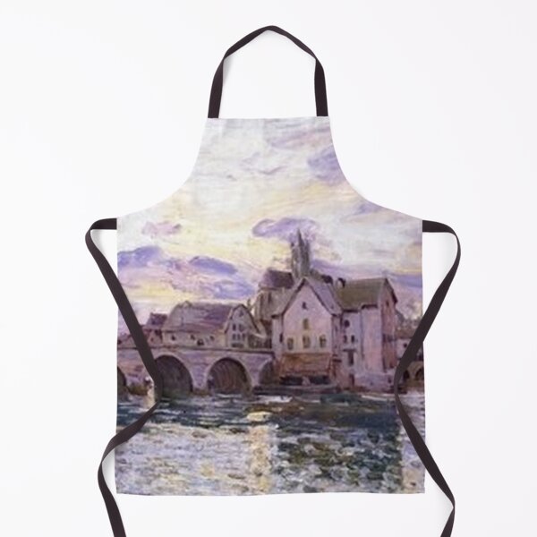 Item preview, The Bridge at Moret at Sunset by Alfred Sisley designed and sold by tomorrowsart.