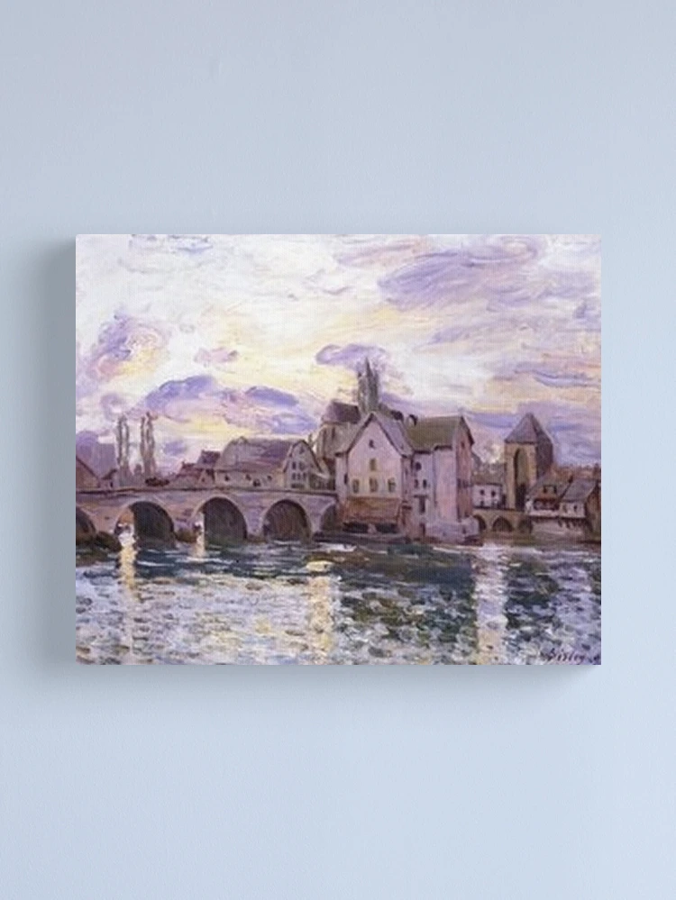 ALFRED SISLEY ART PRINT, MORET-SUR-LOING, SOLEIL DU MATIN