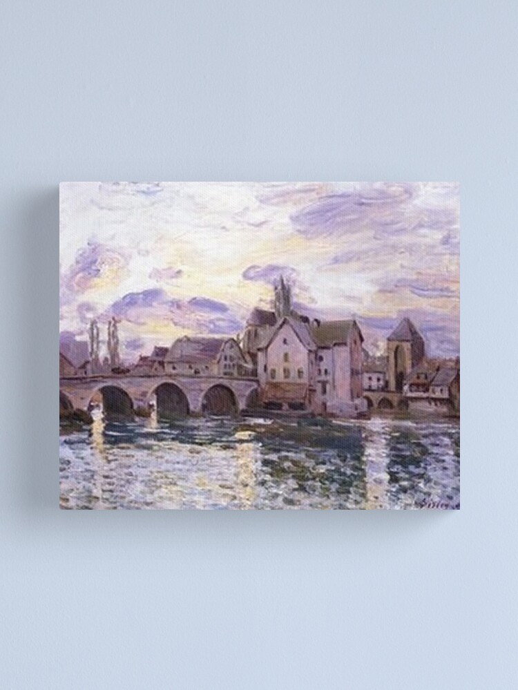 Alfred Sisley,The Bridge at Sevres ,large wall art,framed top wall art,canvas wall art,large canvas,M3084