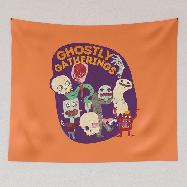 Item preview, Halloween Ghostly Gatherings designed and sold by 45CreativeClub.