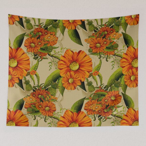 Item preview, Pineapple Flowers designed and sold by Almanzart.