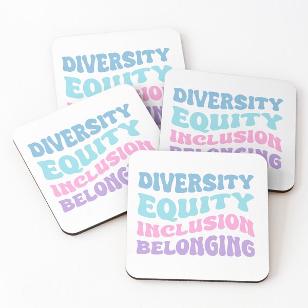 Item preview, Diversity Equity Inclusion Belonging DEI designed and sold by TashaVector.
