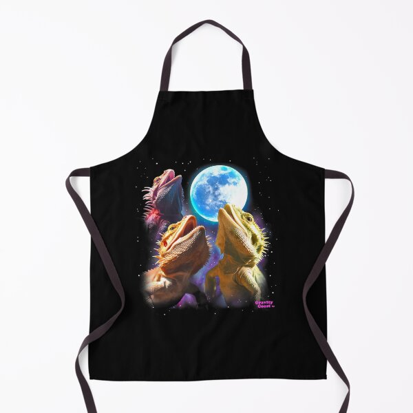 Item preview, Three Bearded Dragons Howl At Moon 3 Wolves Parody designed and sold by bhawooliboloj.