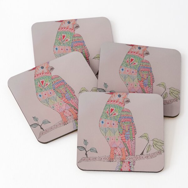 Item preview, Multicolored parakeet  designed and sold by Kiruthikaarts.
