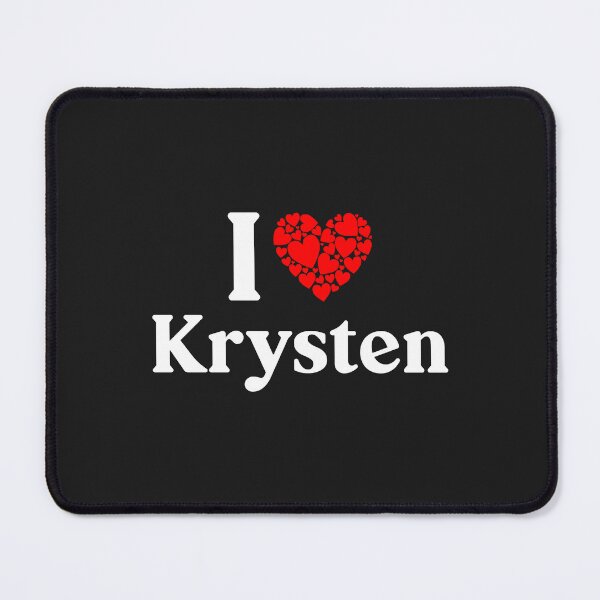 Item preview, Krysten Heart - I Love Krysten designed and sold by MiraclePitts.