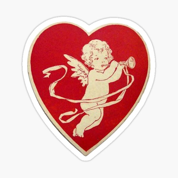 GIFTED LINE: Circle Valentine Cupid Stickers – Sticker Stash Outlet