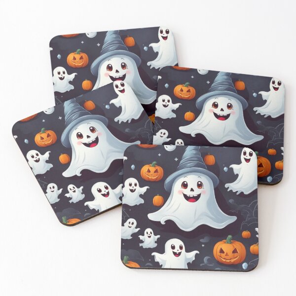 Item preview, Cartoony Halloween Ghost #3 designed and sold by Exilyos-Arts.
