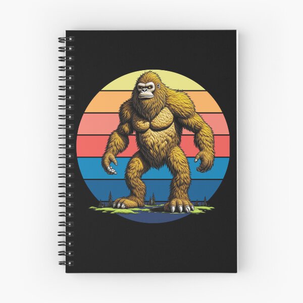 Item preview, Bigfoot retro Sunset designed and sold by All Year Round.