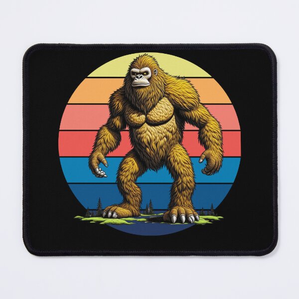 Item preview, Bigfoot retro Sunset designed and sold by All Year Round.