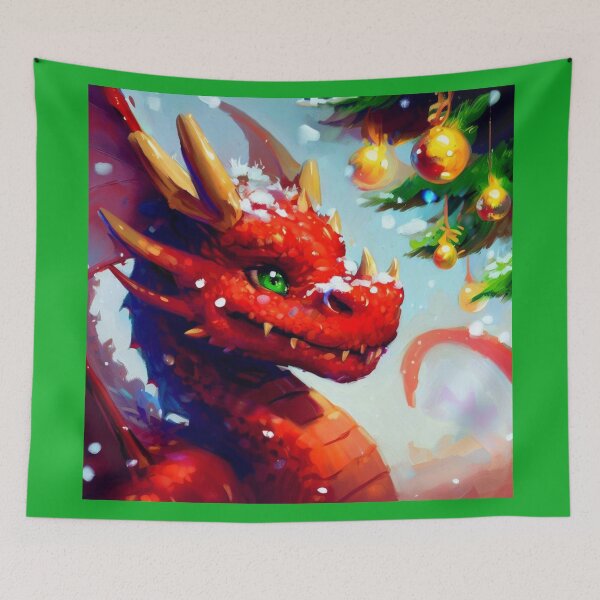 Item preview, Christmas Dragon 2 designed and sold by CrankyOldDude.