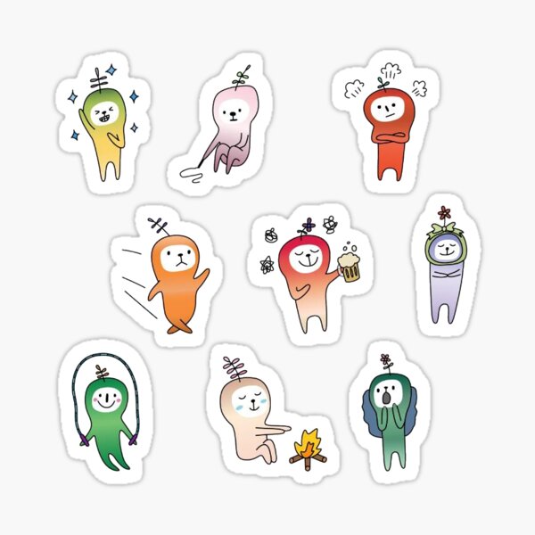 Leetle Seedling Snapchat Sticker Pack 3 Sticker